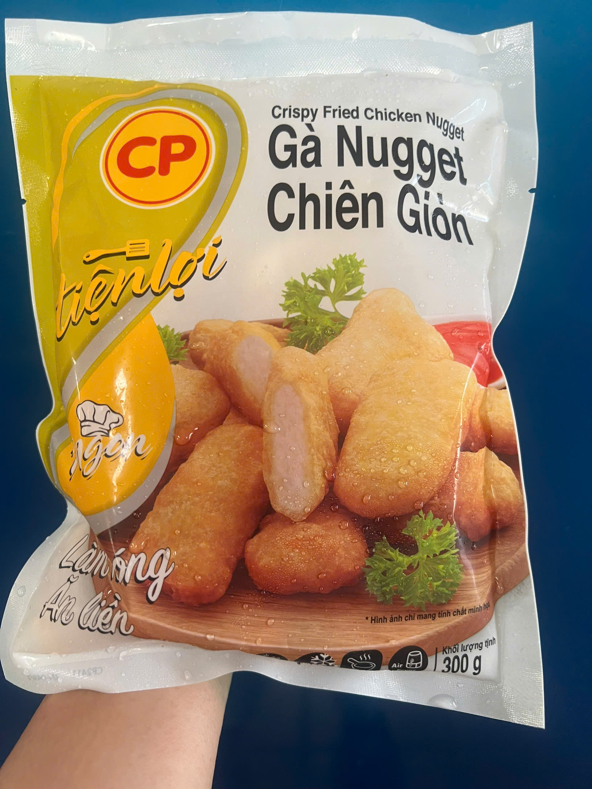 300g MIẾNG gà nugget CP (~16m / 300g / Gói)