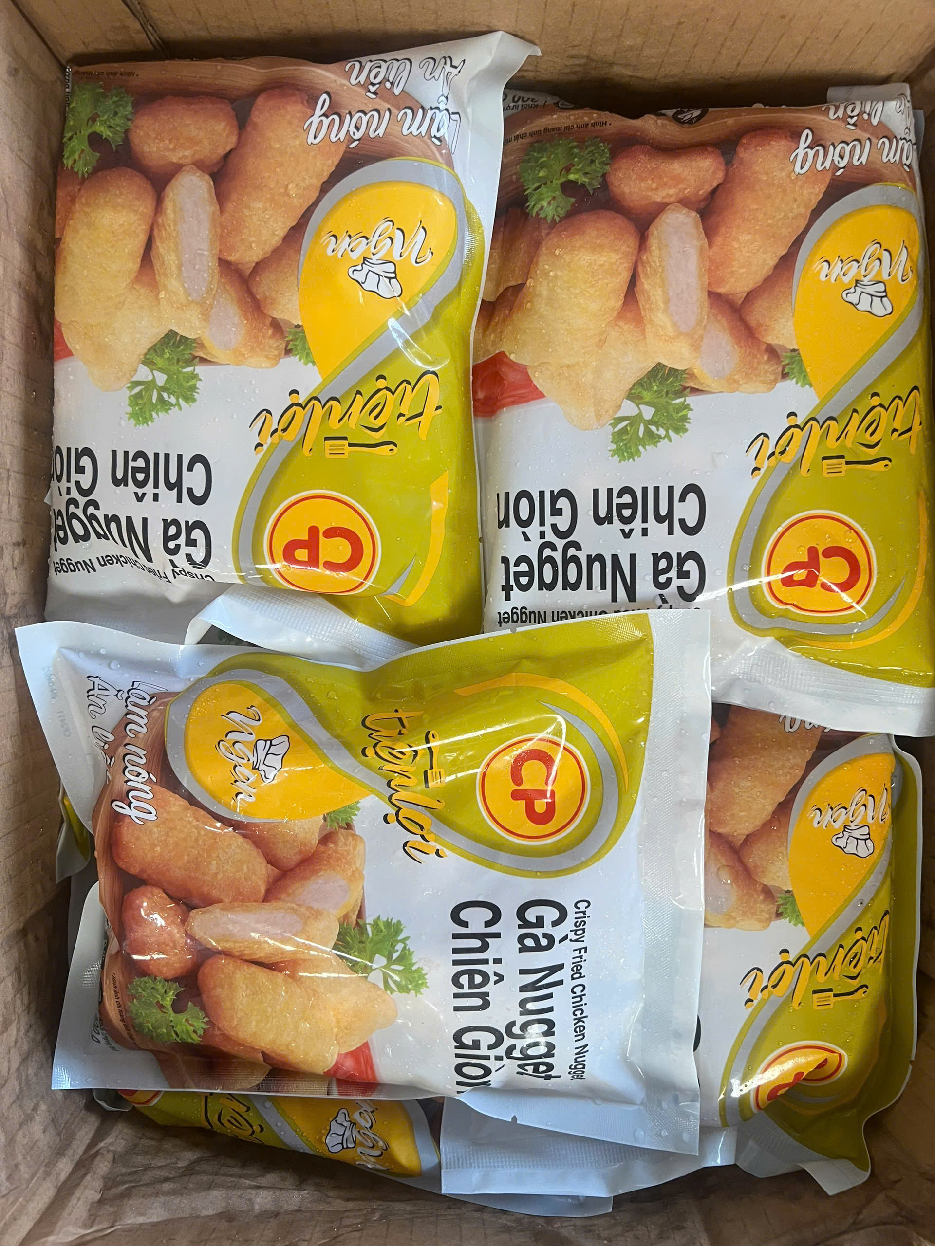 300g MIẾNG gà nugget CP (~16m / 300g / Gói)