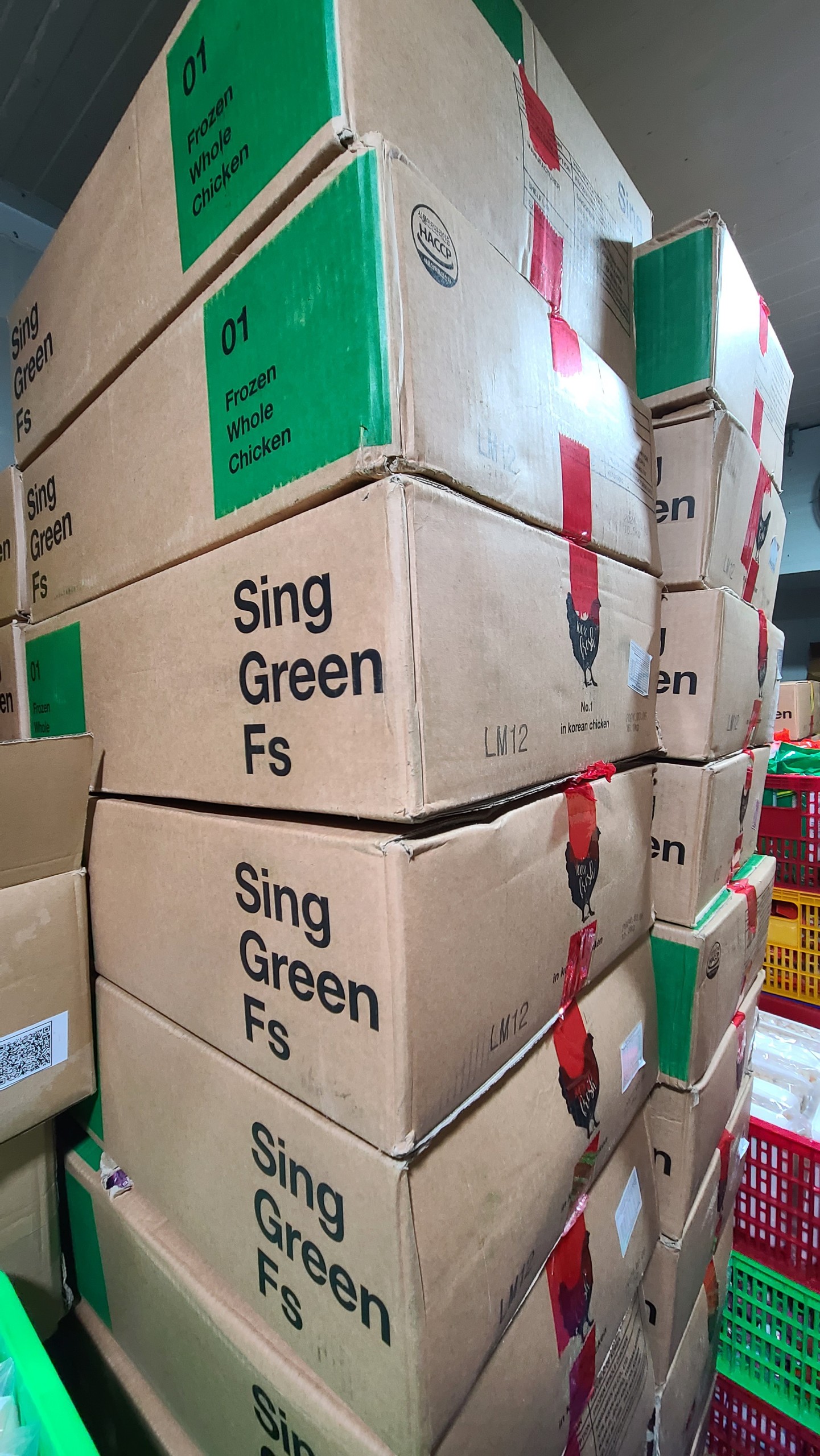 Gà nguyên con Singreen L10 (Kg) - Bán nguyên thùng