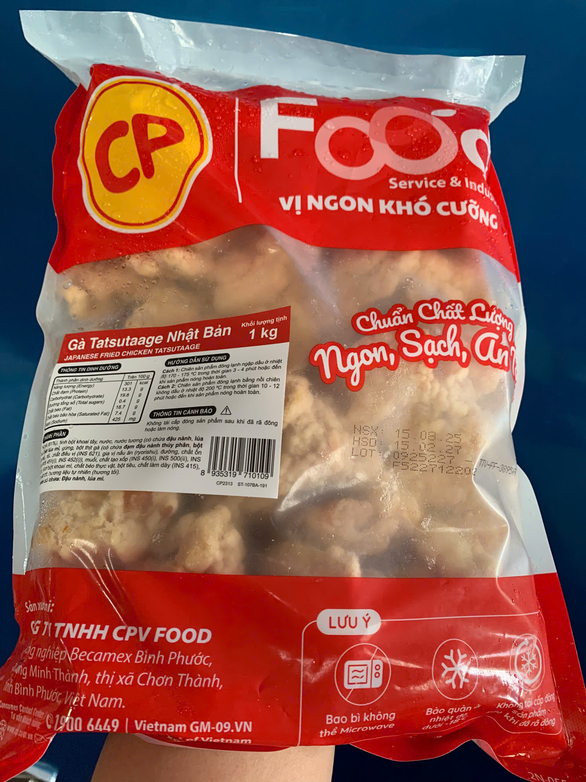 VIÊN Gà Tatsutaage CP (1kg / Gói)