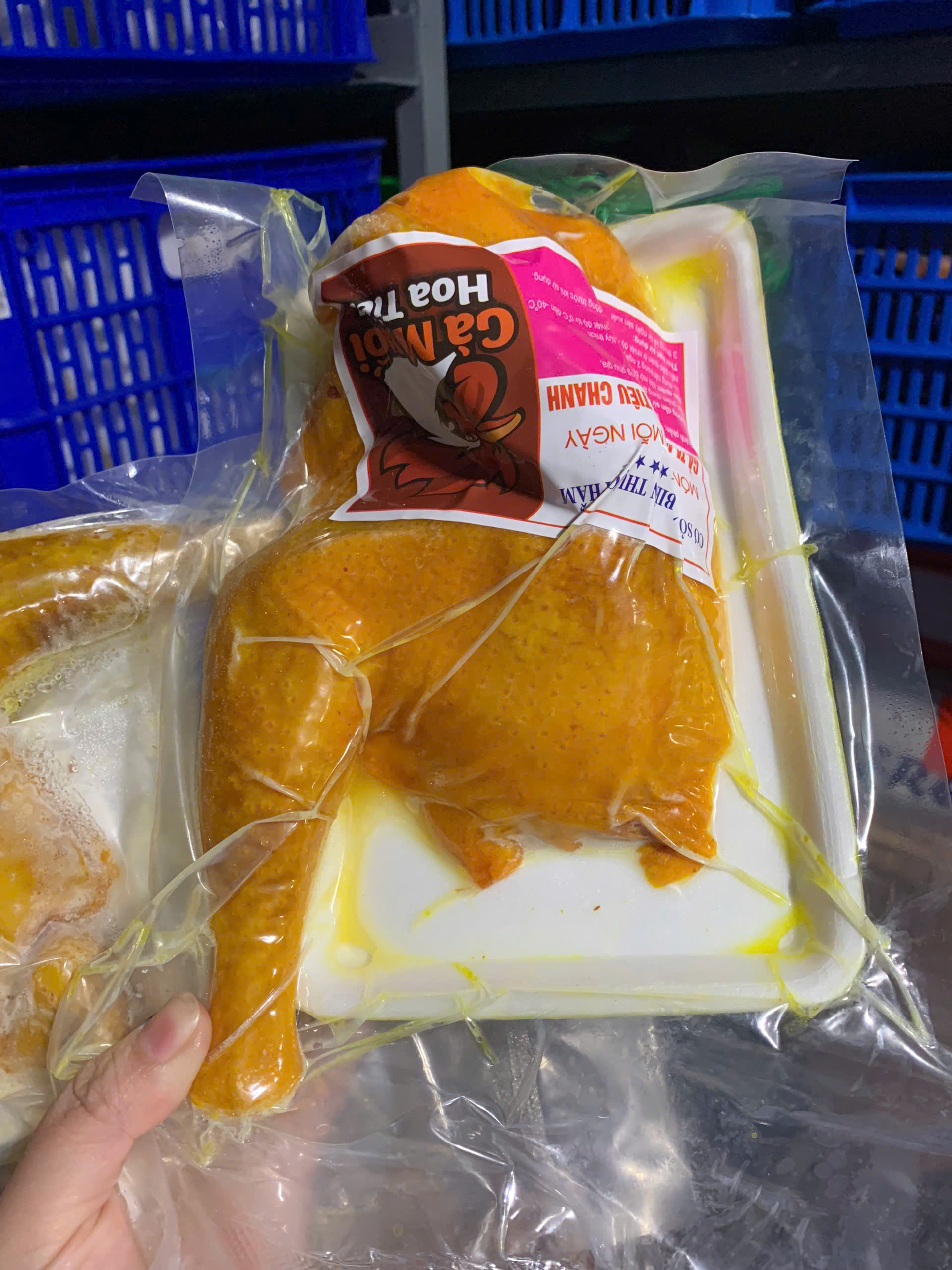 Gà ủ muối - Khay nửa con