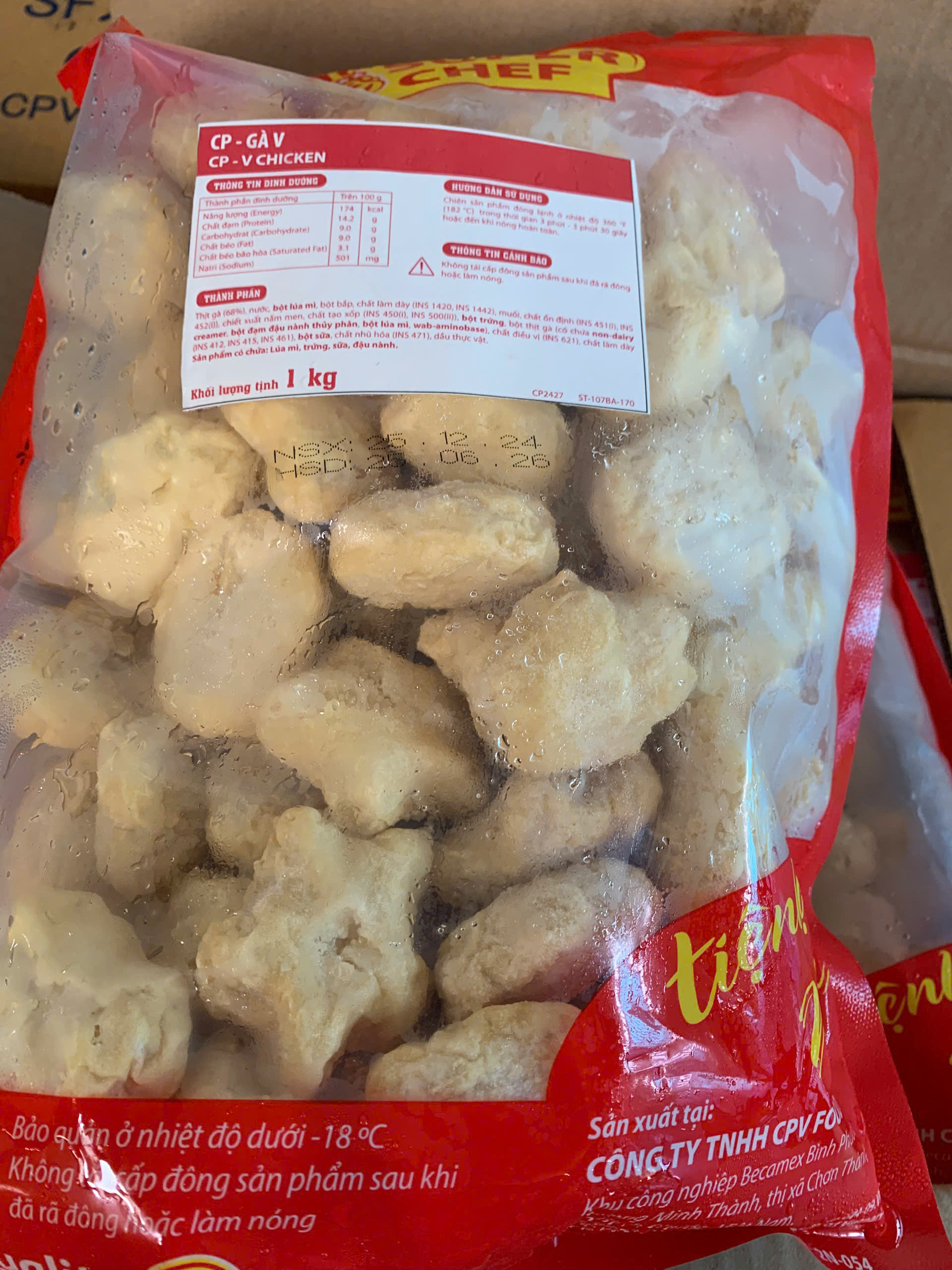 Gà nugget Super Chef (1kg / Gói)