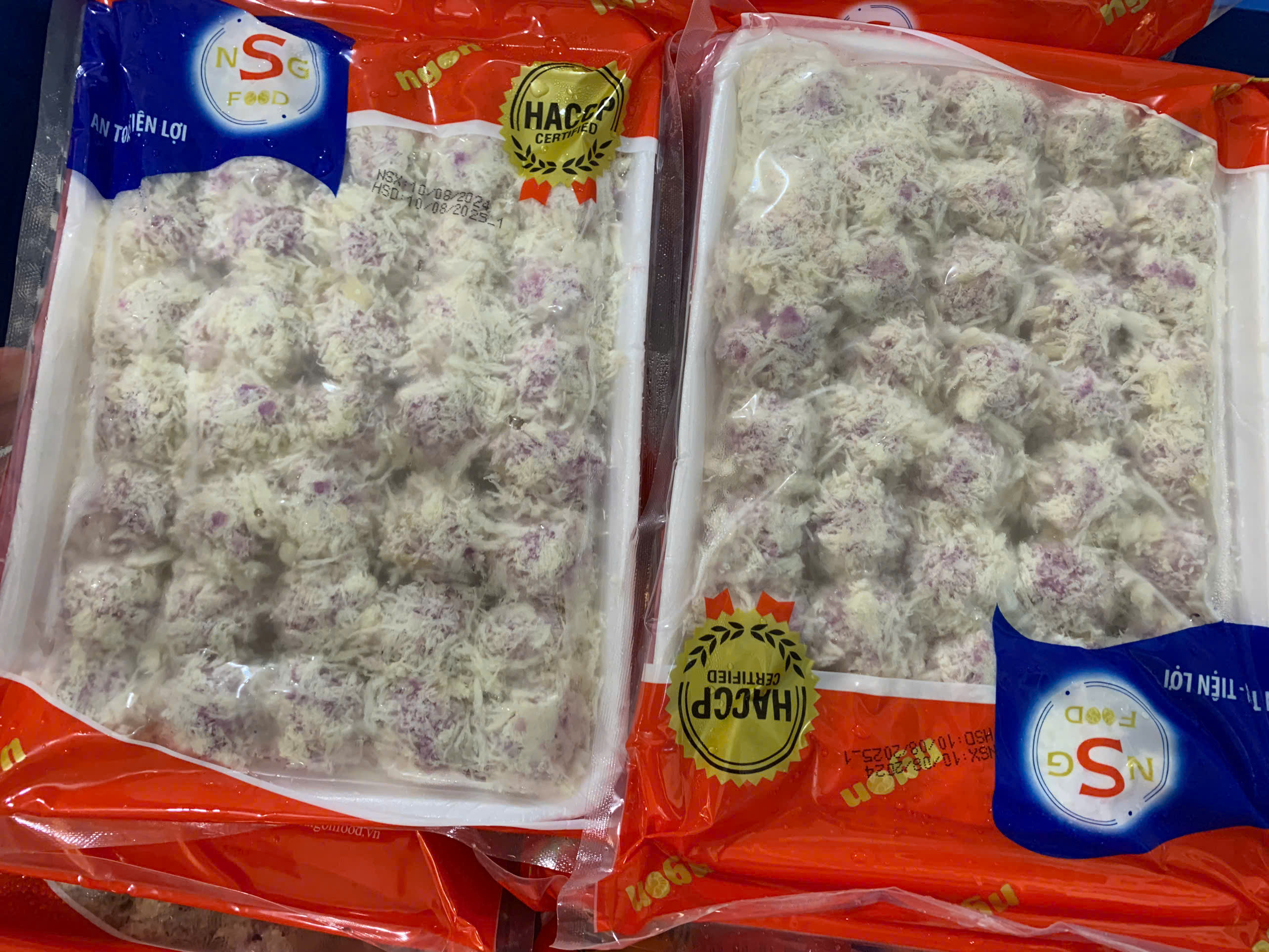 Hải sản khoai môn sốt Mayo Ô Ngon (40v / 500g / Gói)