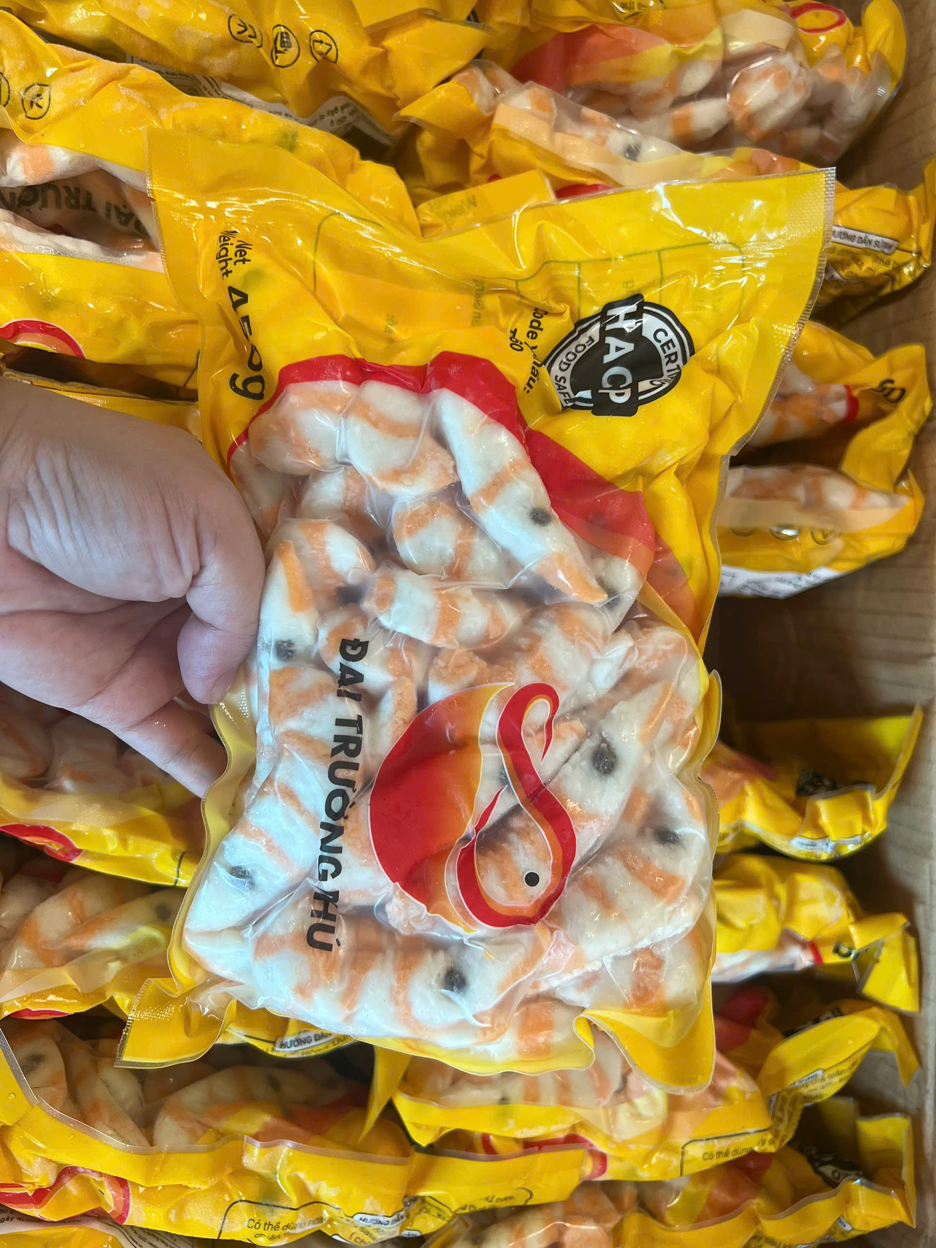 Hình tôm surimi Phú Mark (450g / Gói)