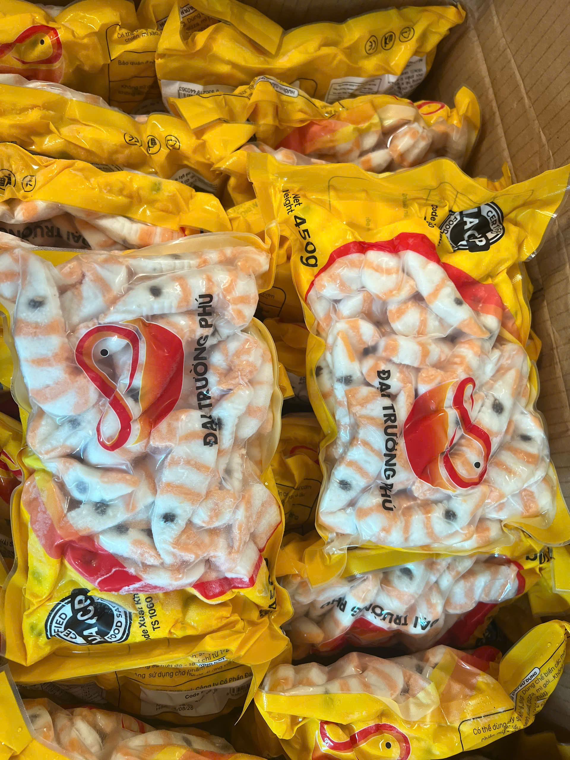 Hình tôm surimi Phú Mark (450g / Gói)