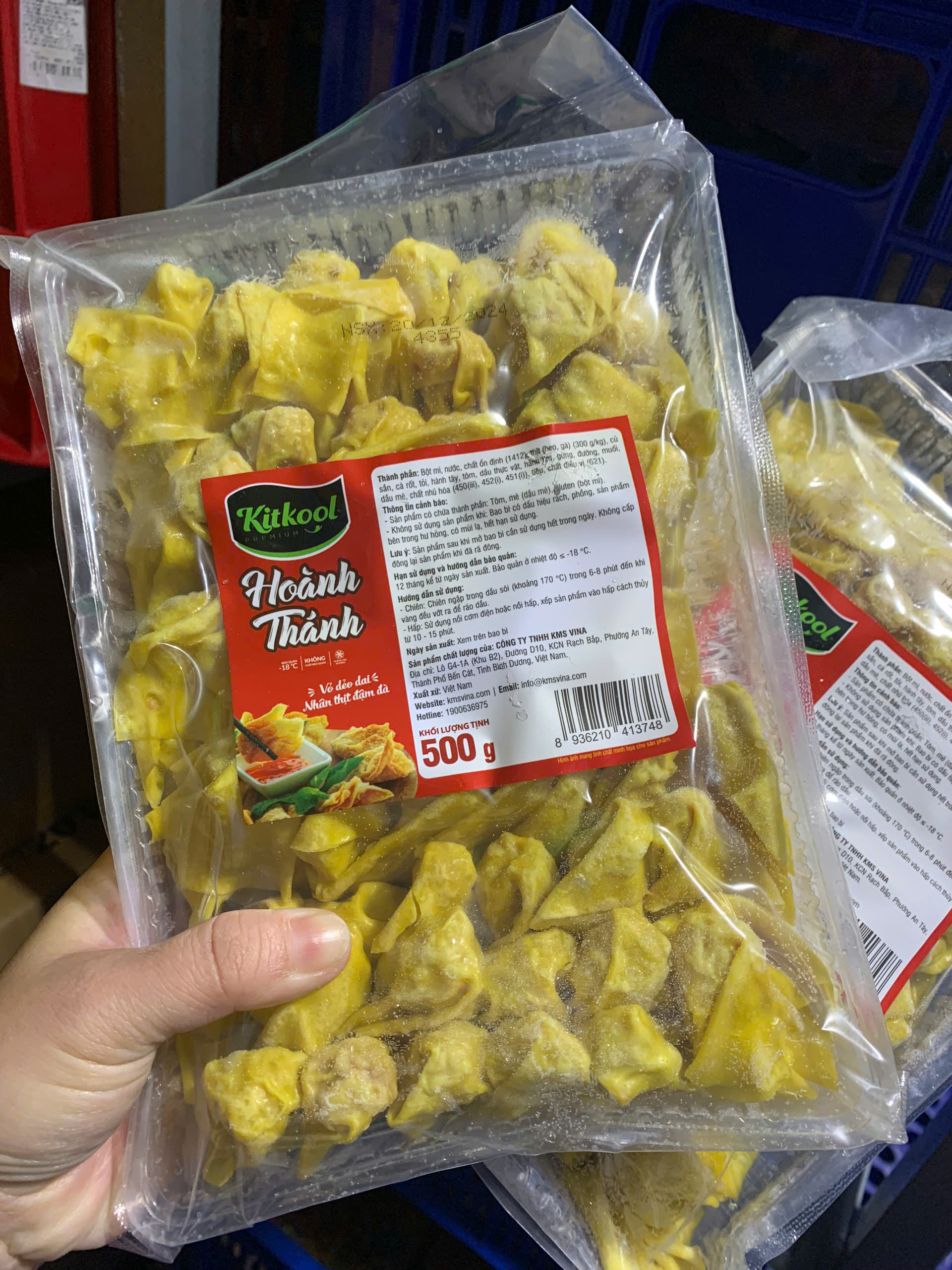 Hoành thánh LC (60v / 500g / Gói)