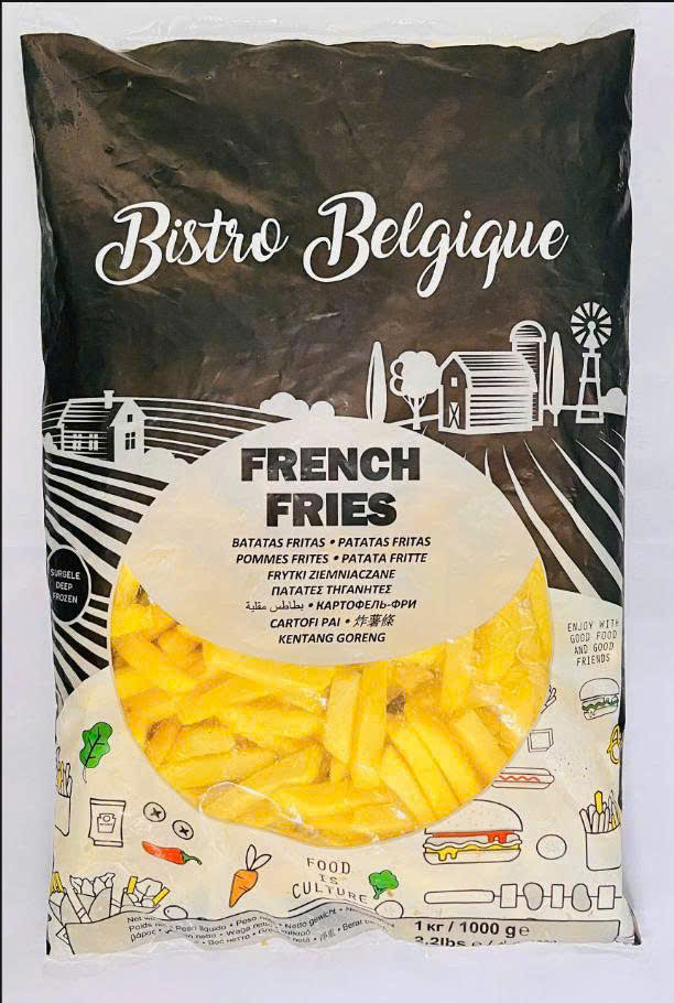 Khoai tây Bỉ Bistro Cọng 9 (1kg / Gói)