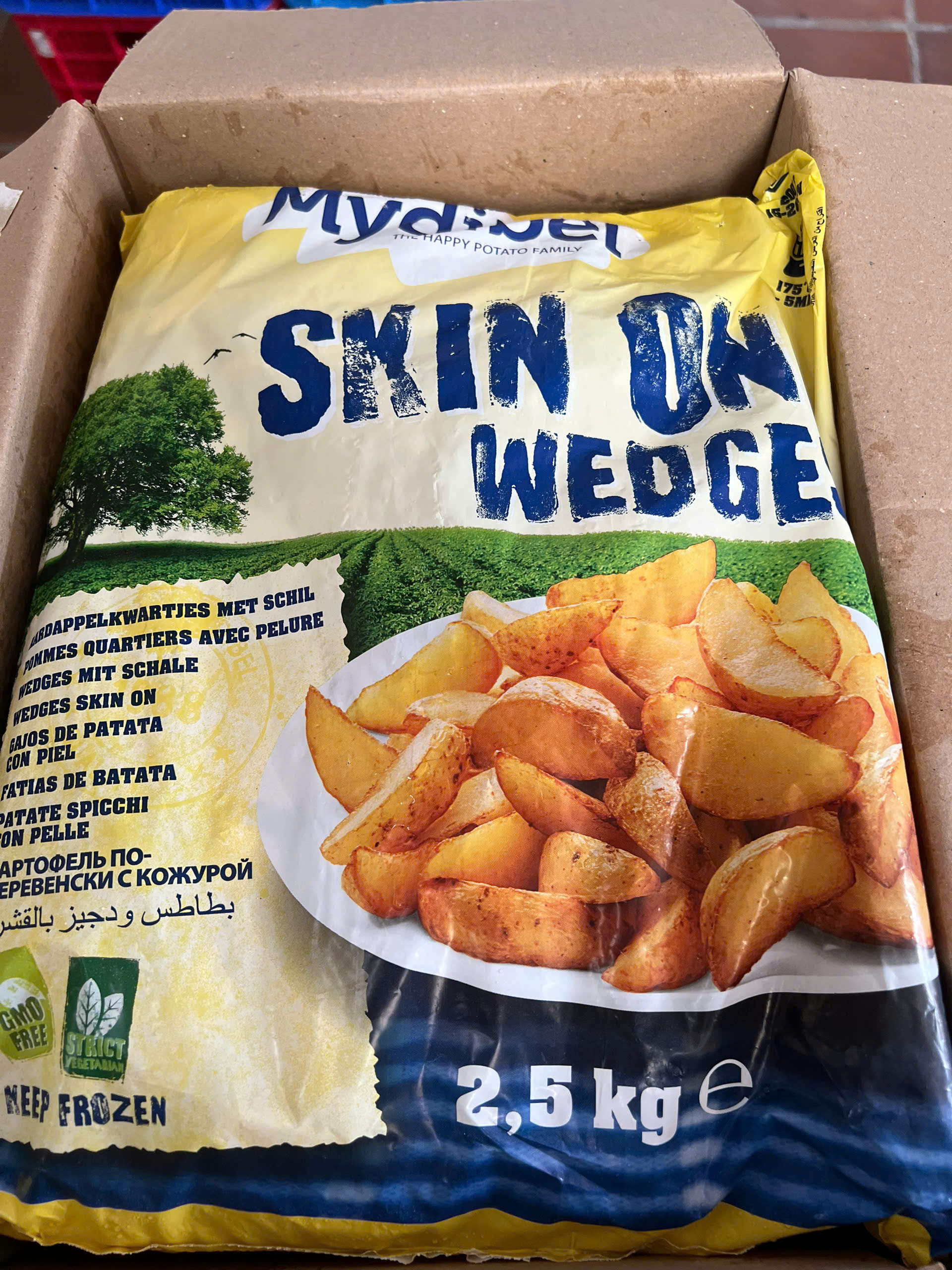 Khoai tây múi cau Mydibel (2.5kg / Gói)