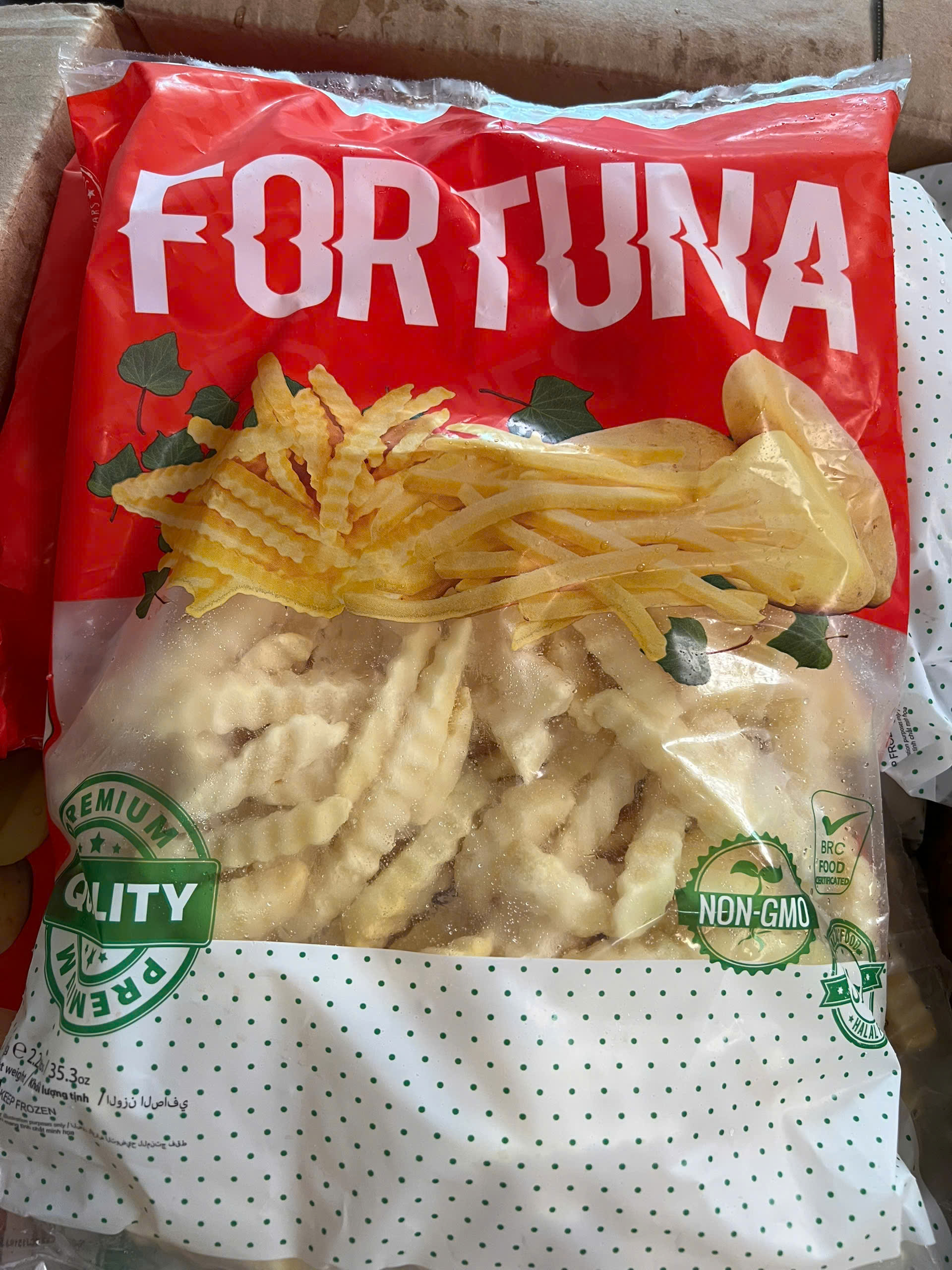 Khoai tây răng cưa Fortuna (1kg / Gói)