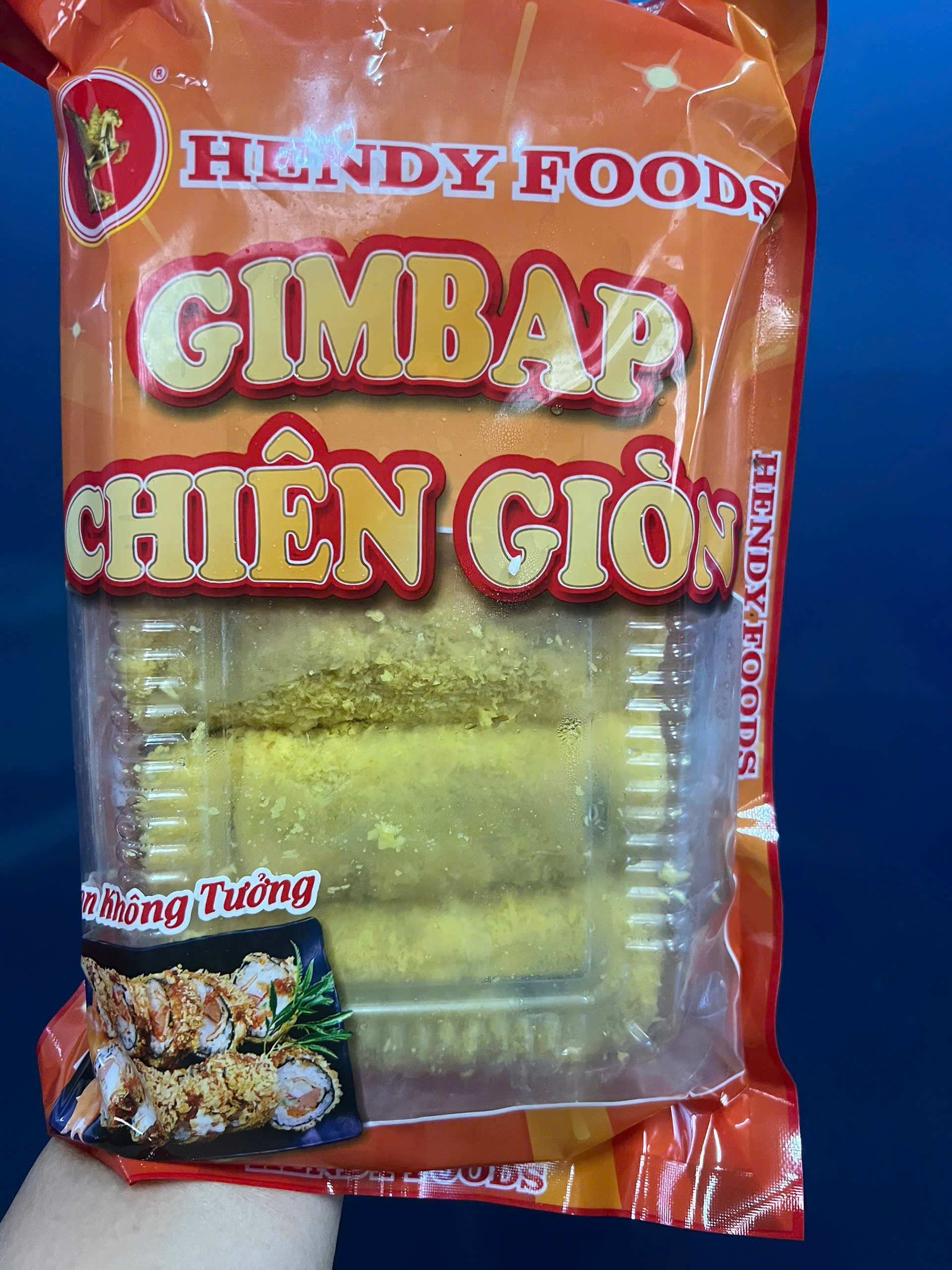 Gim bắp / cơm cuộn Hendy Foods (5 cuộn / 500g / Gói)
