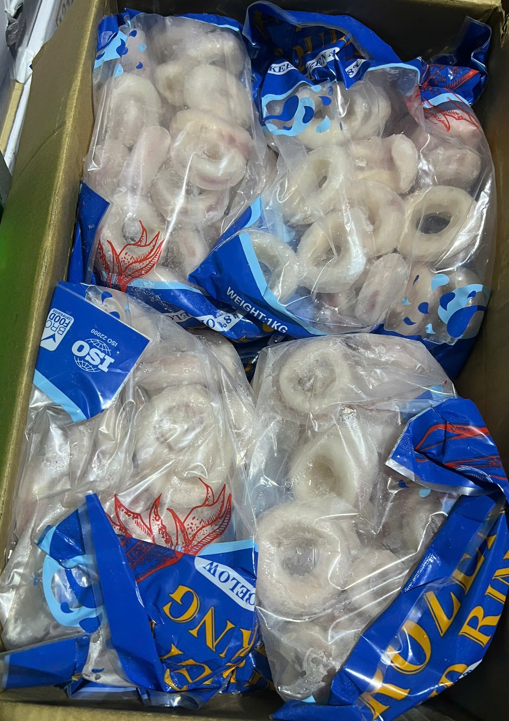 Mực khoanh Net 5 (1kg / Gói)