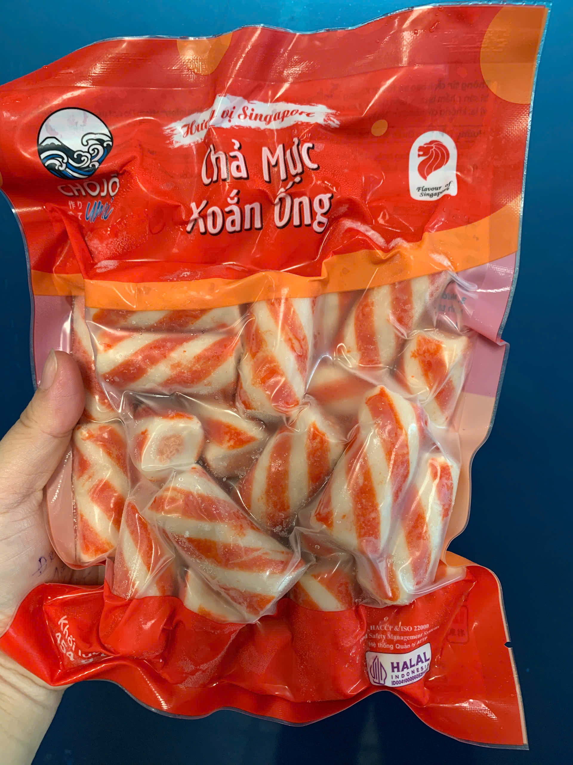 Chả mực xoắn Chojo (454g / Gói) - Lichuan