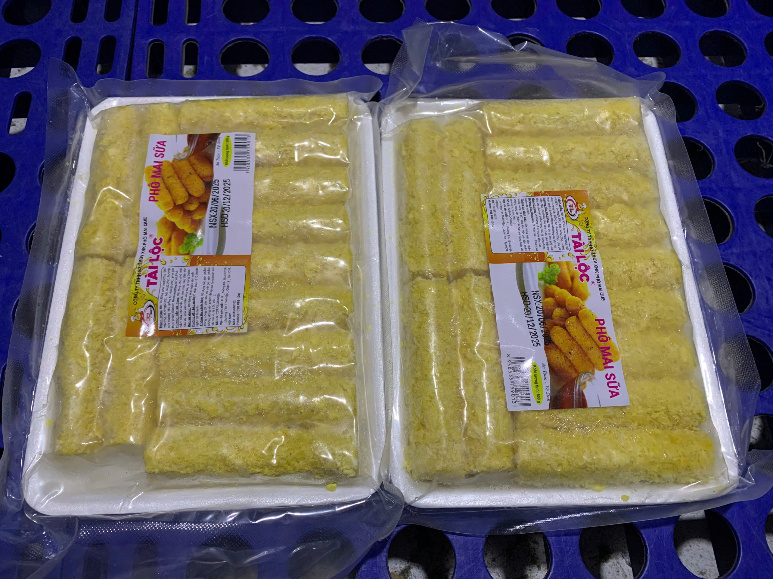 Phô mai que Tài Lộc (13 que / 500g / Gói)
