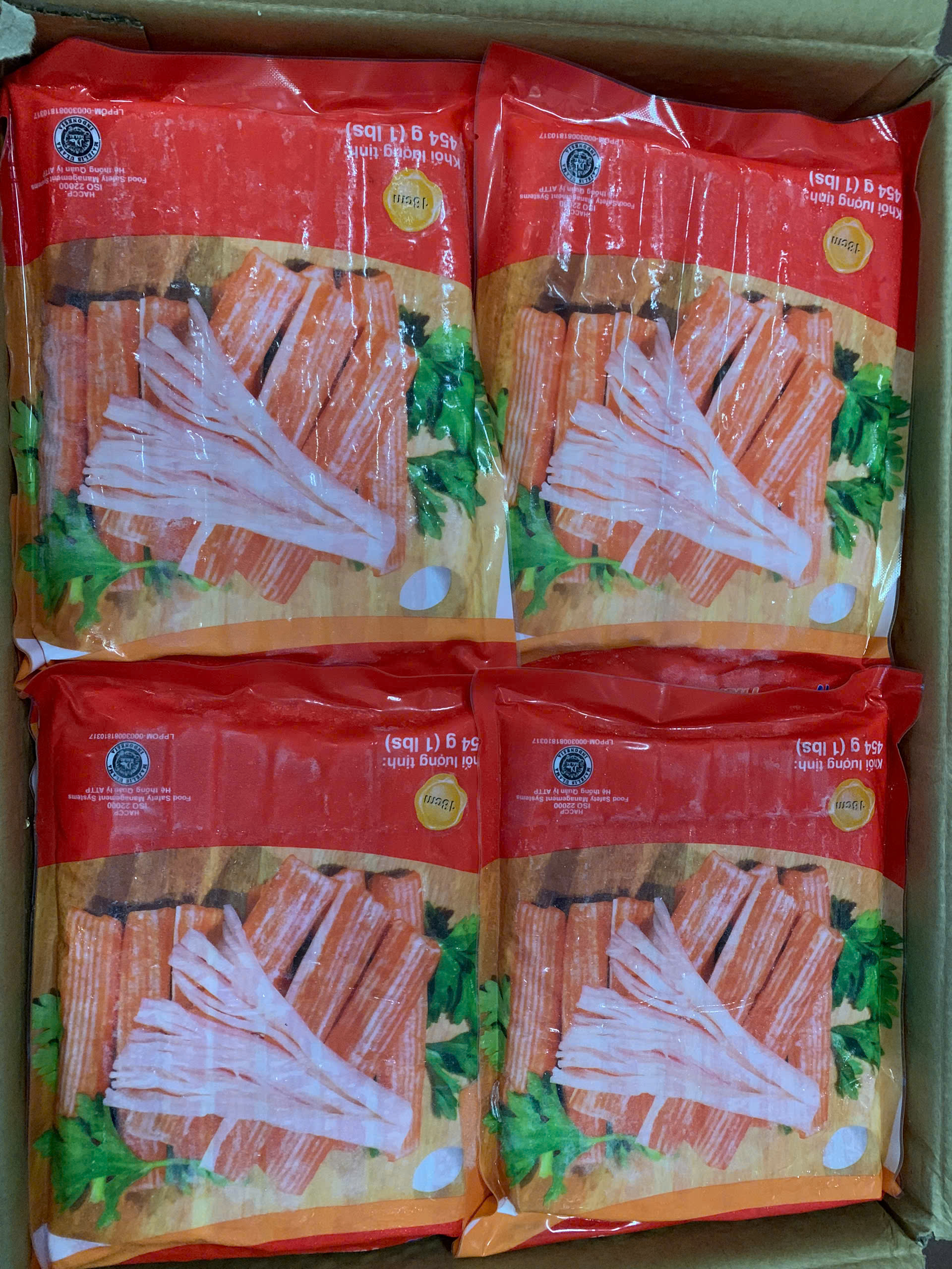 Thanh cua Chojo 18cm (454g / Gói) - Lichuan