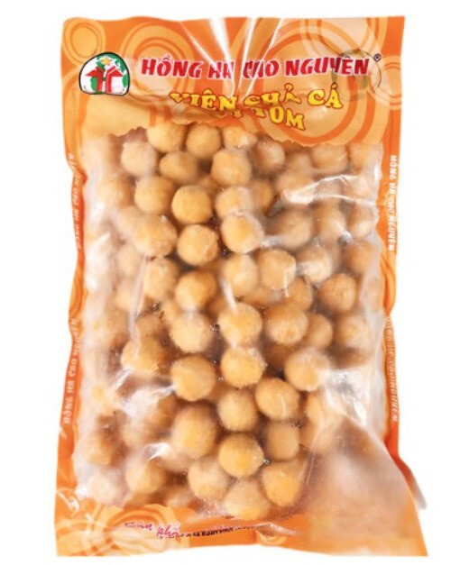 Tôm viên Hồng Hà (160v / Gói / 1kg)