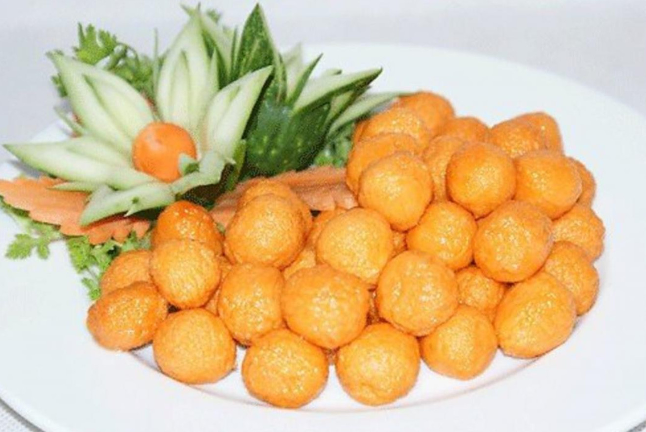 Tôm viên Hồng Hà (160v / Gói / 1kg)