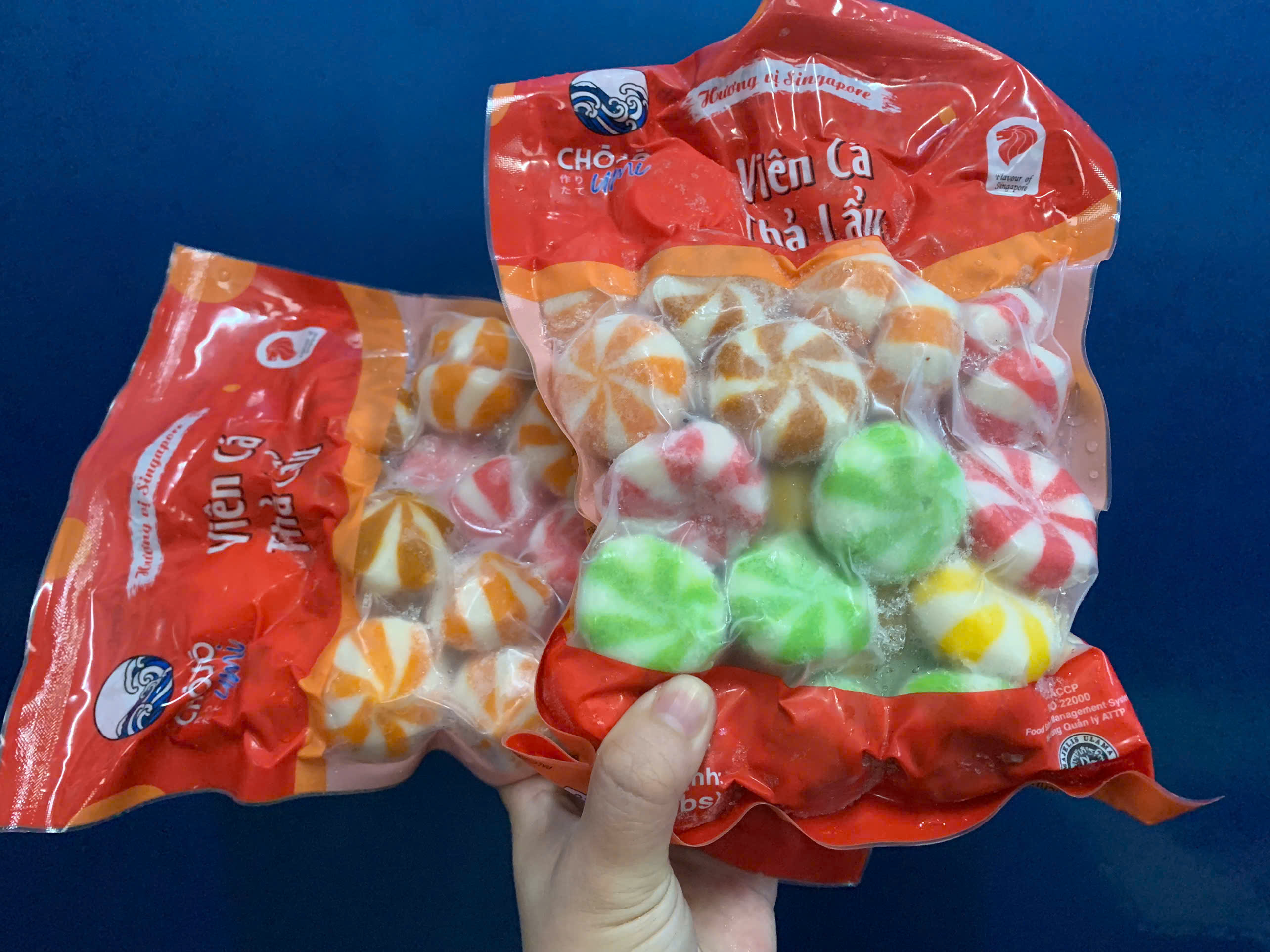 Viên thả lẩu 5 màu Chojo (454g / Gói) - Lichuan