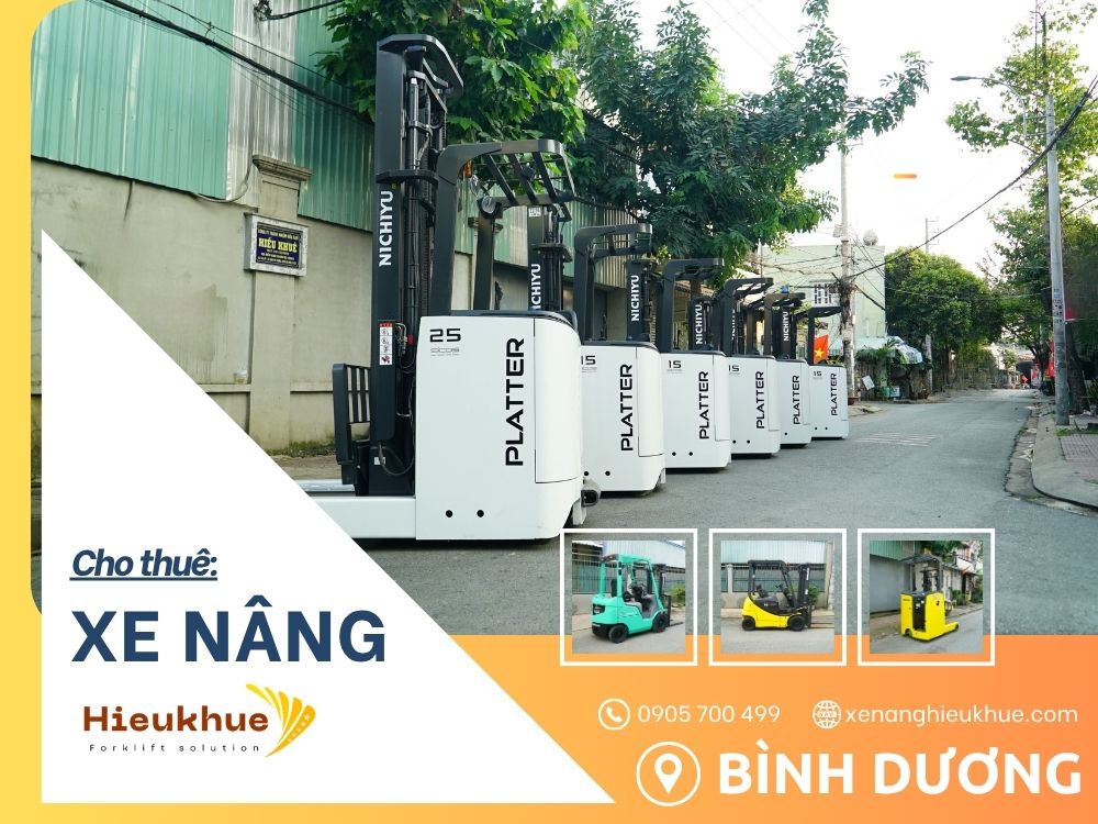 Dịch Vụ Cho Thuê Xe Nâng Bình Dương