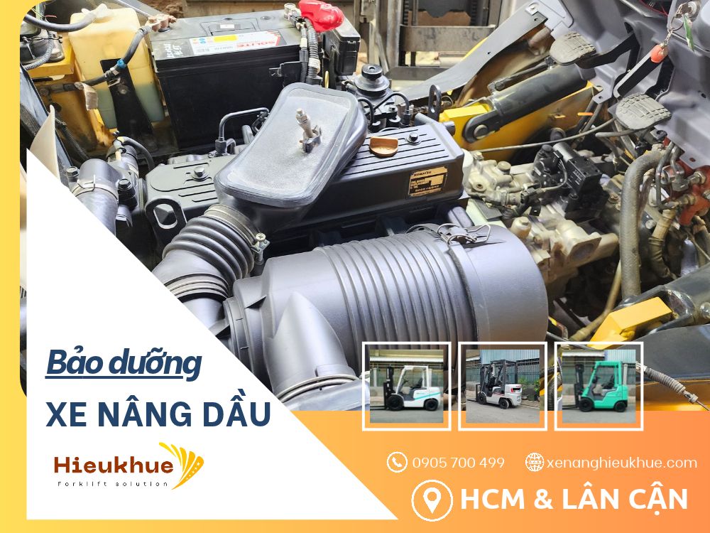 Dịch Vụ Bảo Dưỡng Xe Nâng Dầu