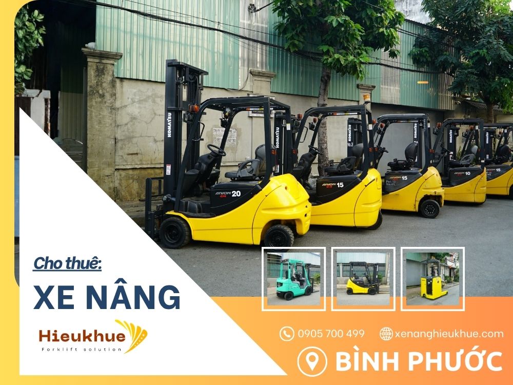Dịch Vụ Cho Thuê Xe Nâng Bình Phước