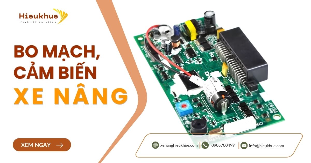 Bo mạch, cảm biến xe nâng
