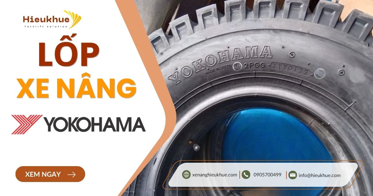 Lốp Hơi Xe Nâng Yokohama