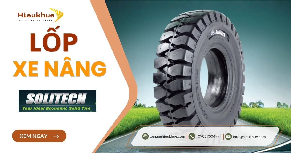 Lốp Xe Nâng Solitech