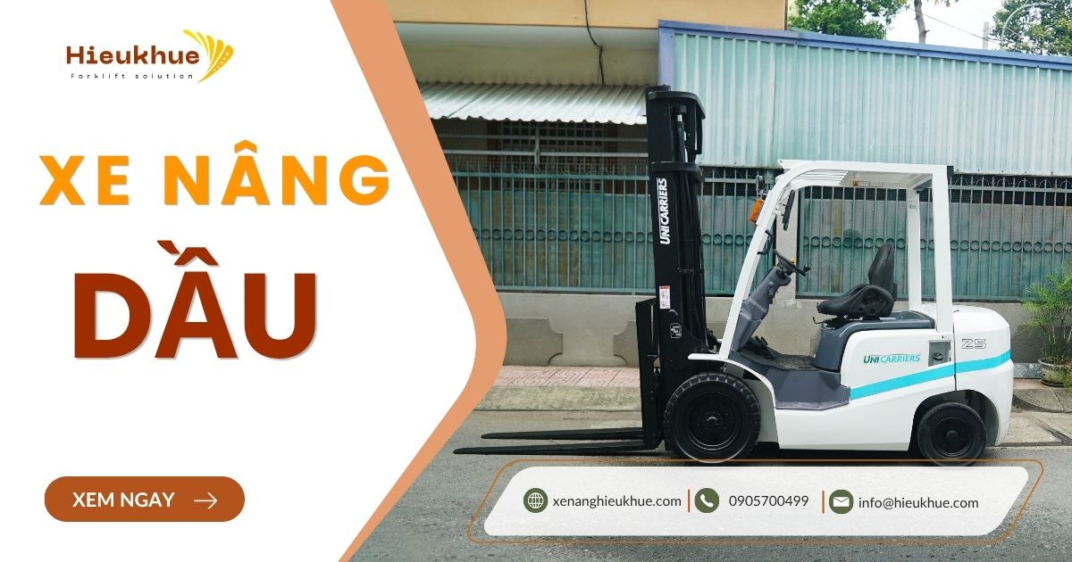 Xe nâng dầu