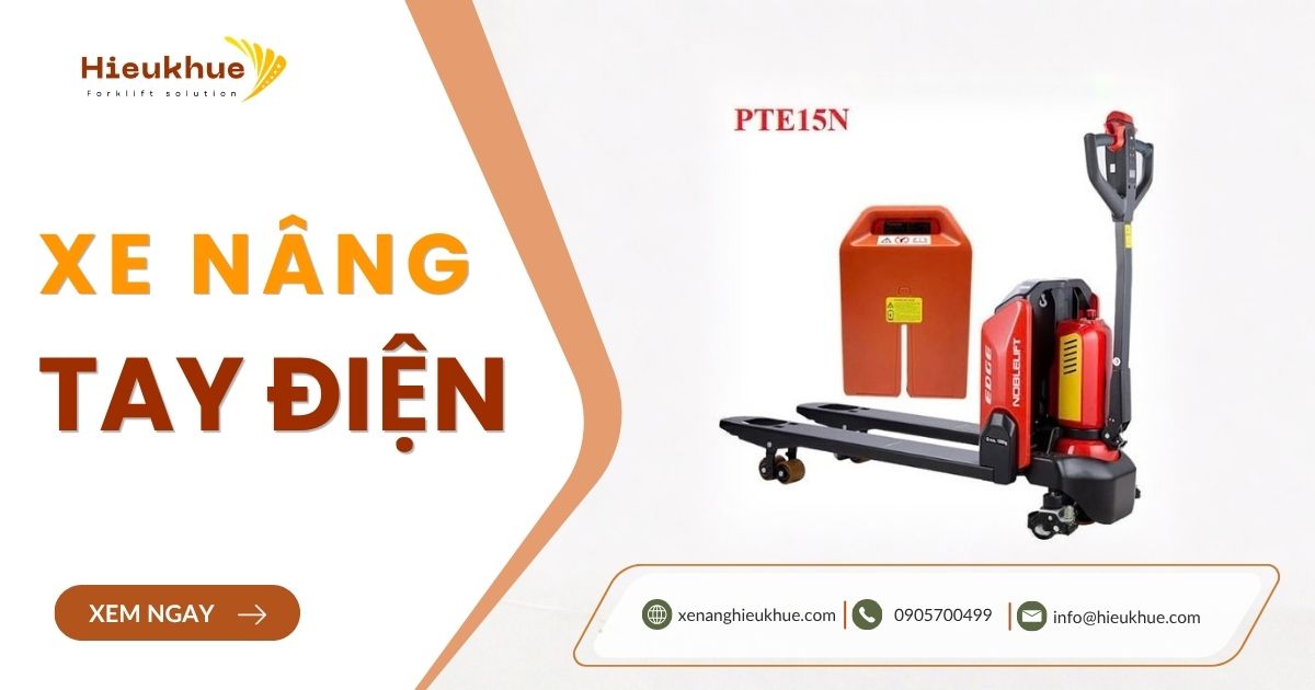 Xe nâng tay điện
