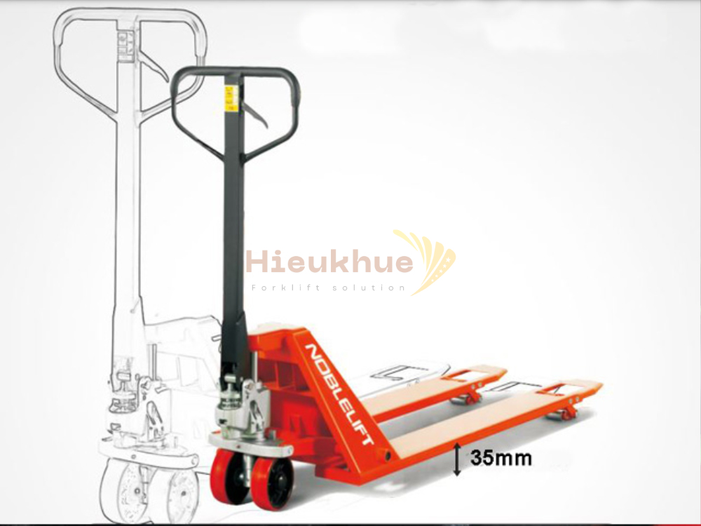 Xe nâng tay siêu thấp 1 tấn NOBLELIFT ACLOW35