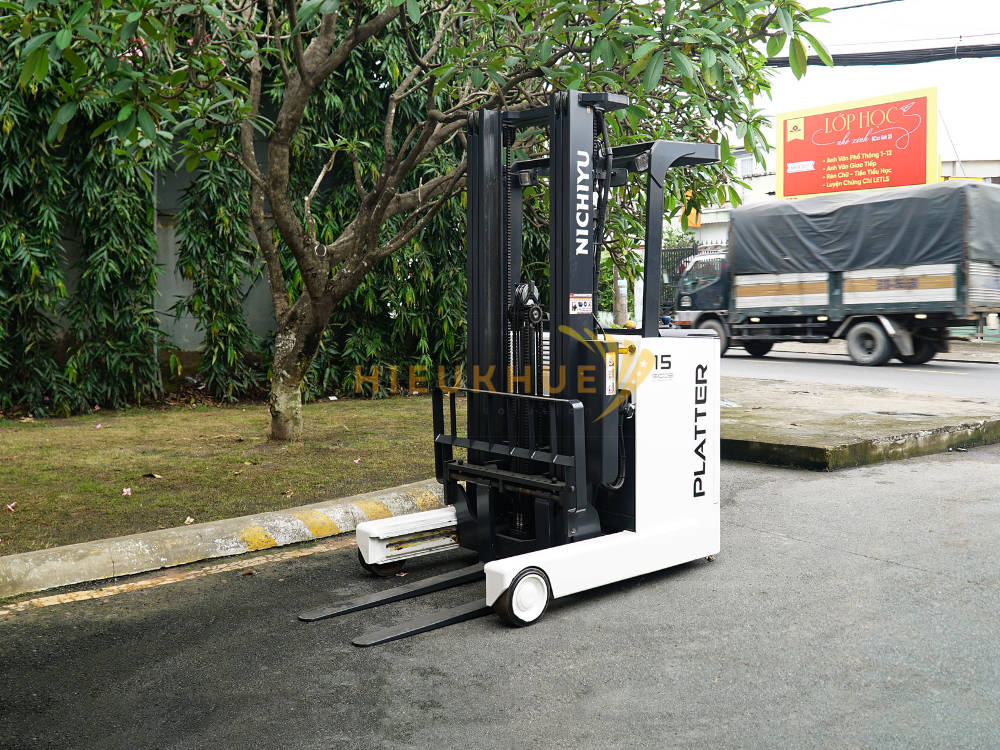 Xe nâng điện đứng lái NICHIYU FBRMW15-85B-550MCS