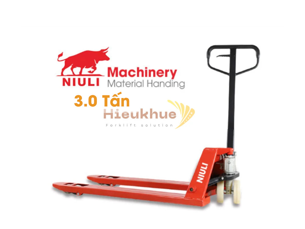 Xe nâng tay thấp 3 tấn NIULI CBY-BF3.0