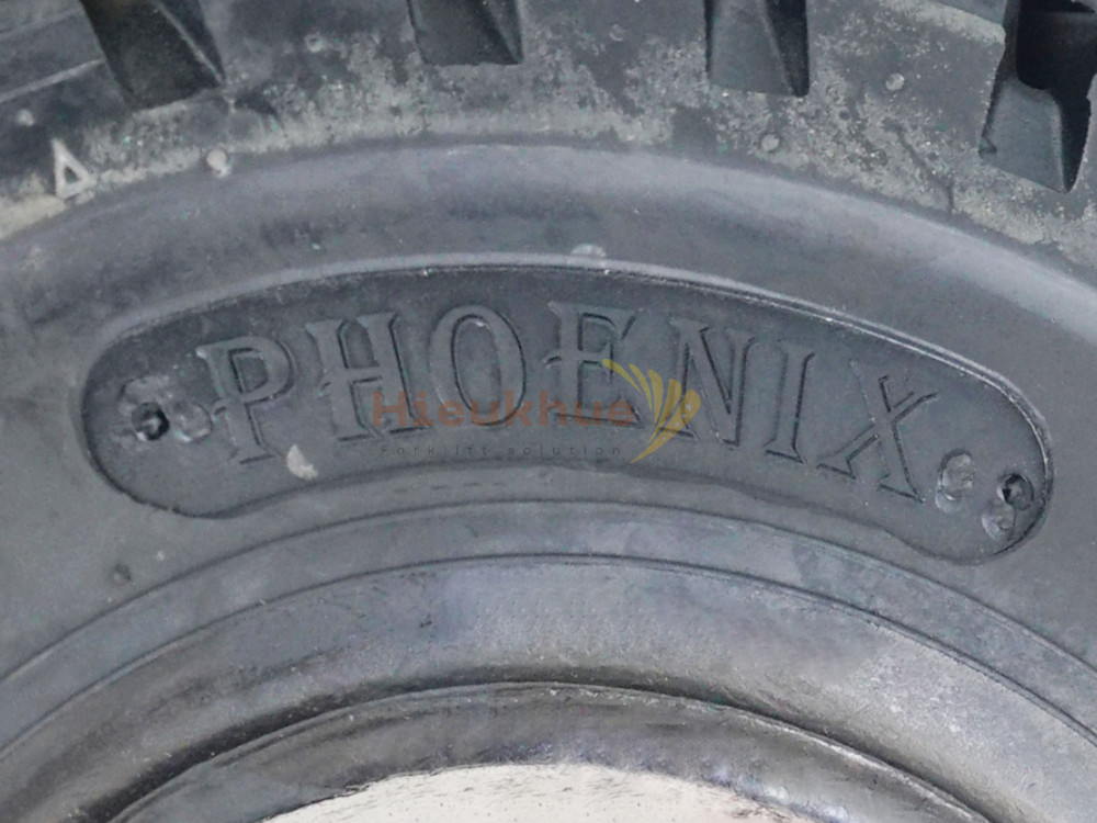 Lốp đặc xe nâng hiệu PHOENIX size 650-10 thương hiệu Thái Lan