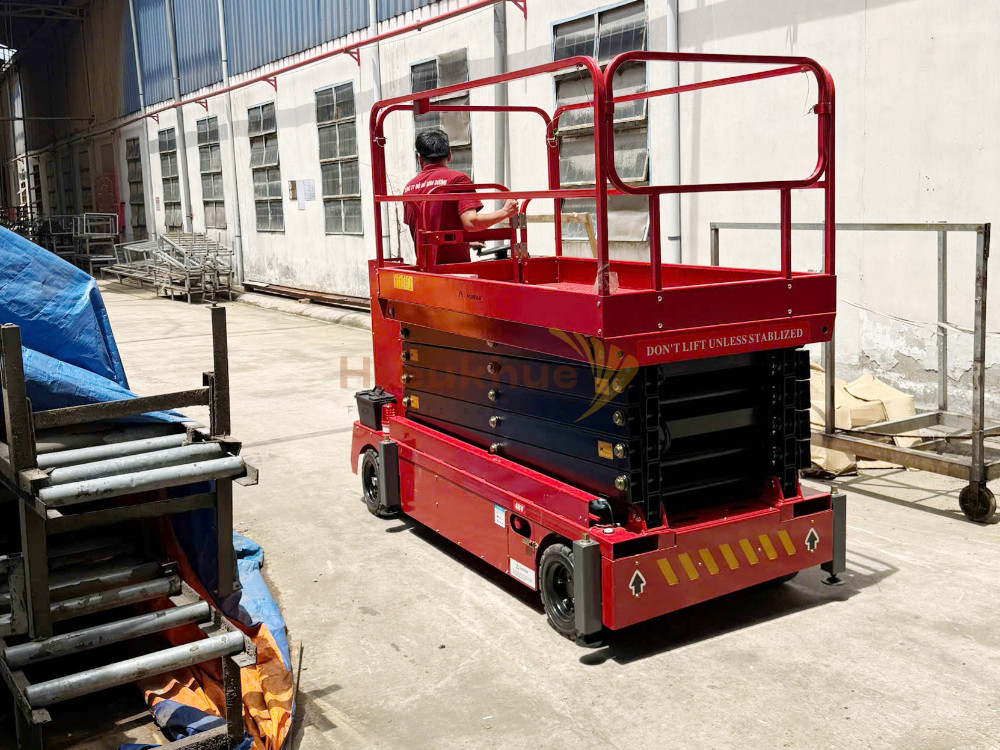 Xe thang nâng người 500 kg lên cao 9 mét MAIHUI Model SJZ0.5-9