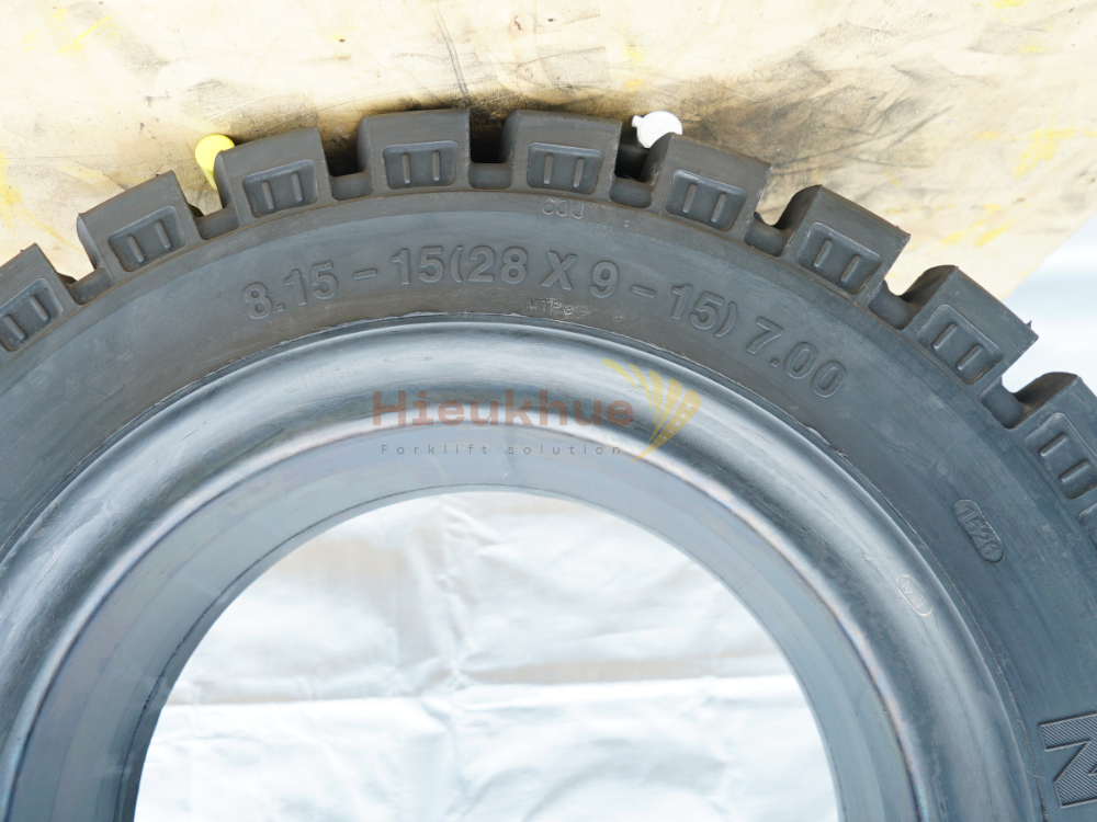 Lốp đặc xe nâng hiệu NEXEN SOLID PRO MTP size 28x9-15 thương hiệu Hàn Quốc