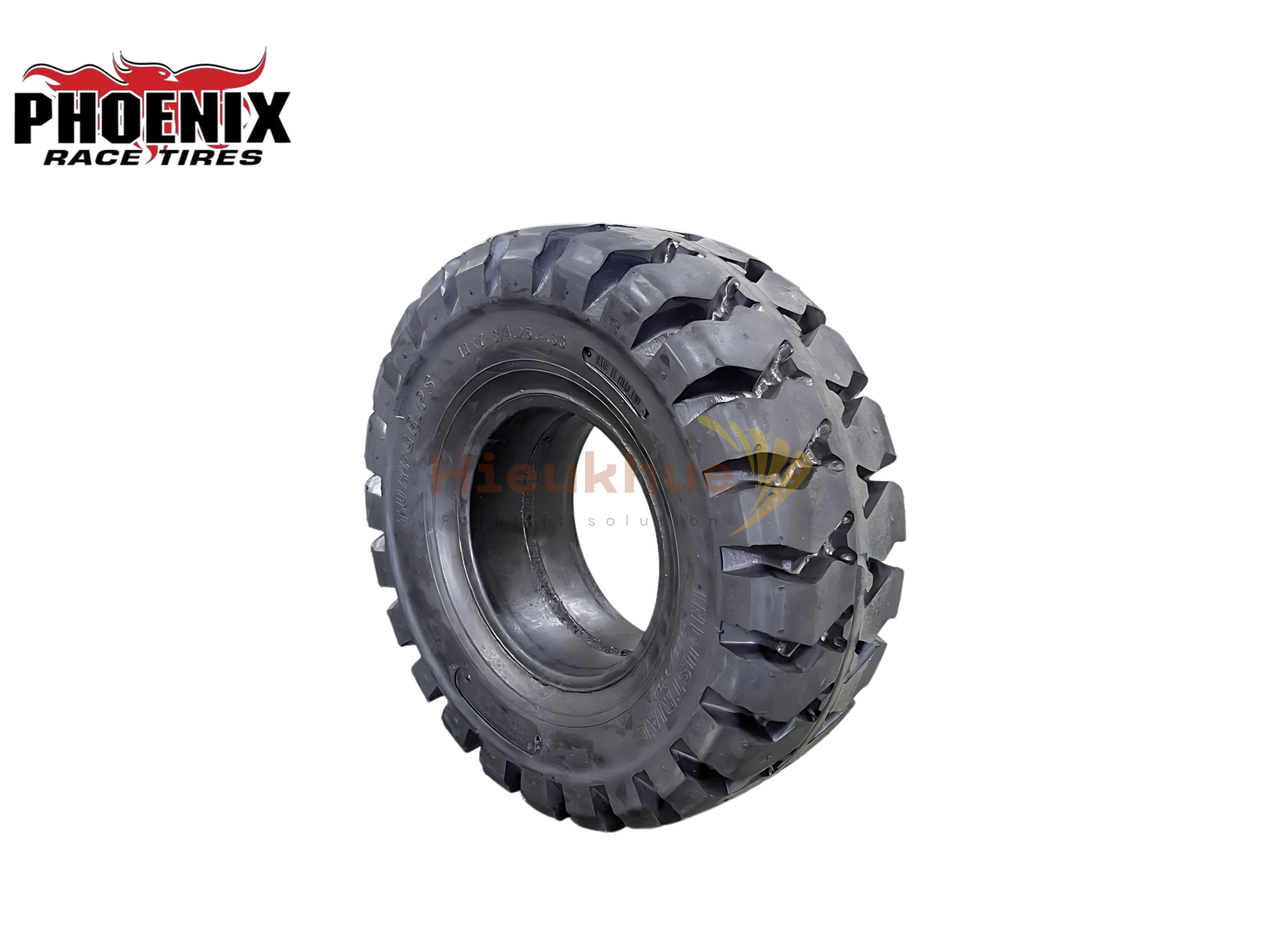 Lốp đặc xe nâng hiệu PHOENIX size 18x7-8 thương hiệu Thái Lan