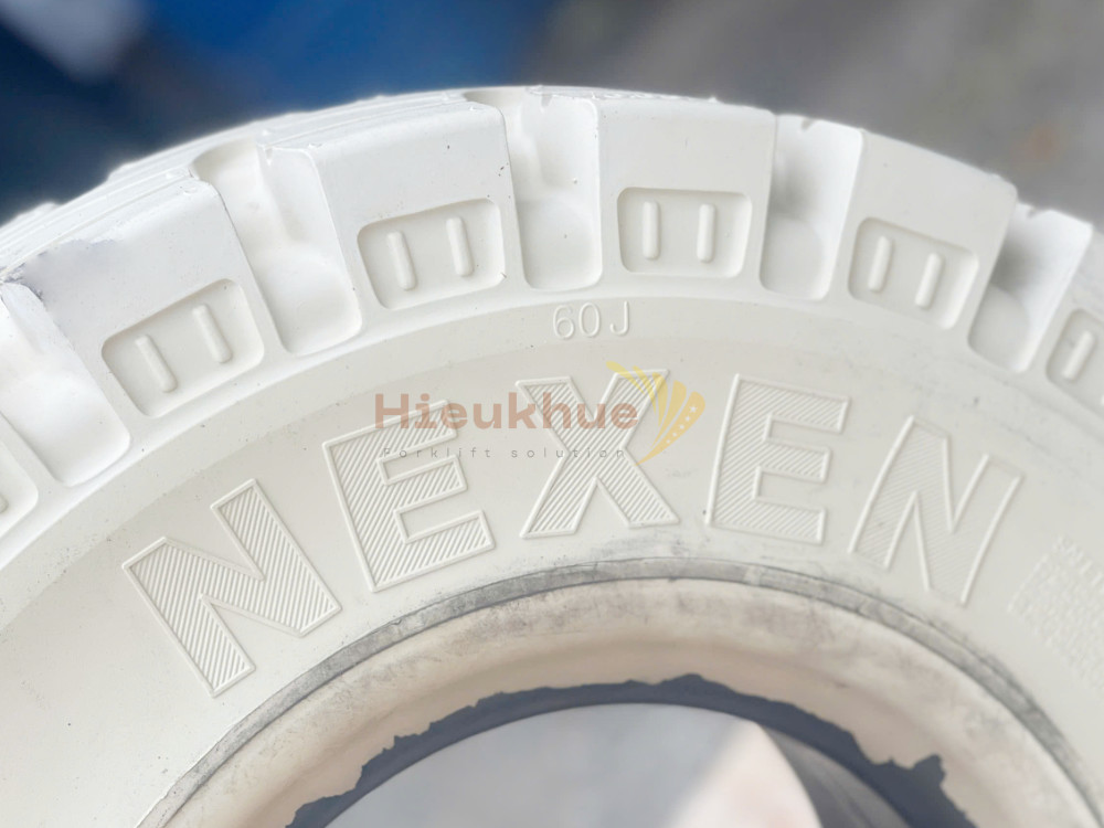 Lốp đặc trắng xe nâng hiệu NEXEN SOLID PRO MTP size 600-9 Hàn Quốc