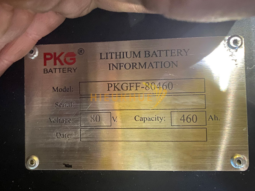 Pin Lithium xe nâng PKG 80V-460Ah Model: PKGFF-80460