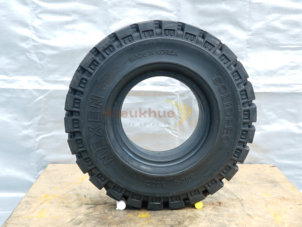 Lốp đặc xe nâng hiệu NEXEN SOLID PRO MTP size 500-8 Hàn Quốc