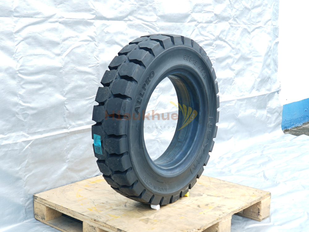 Lốp đặc xe nâng hiệu NEXEN ALL PRO size 600-15 Hàn Quốc