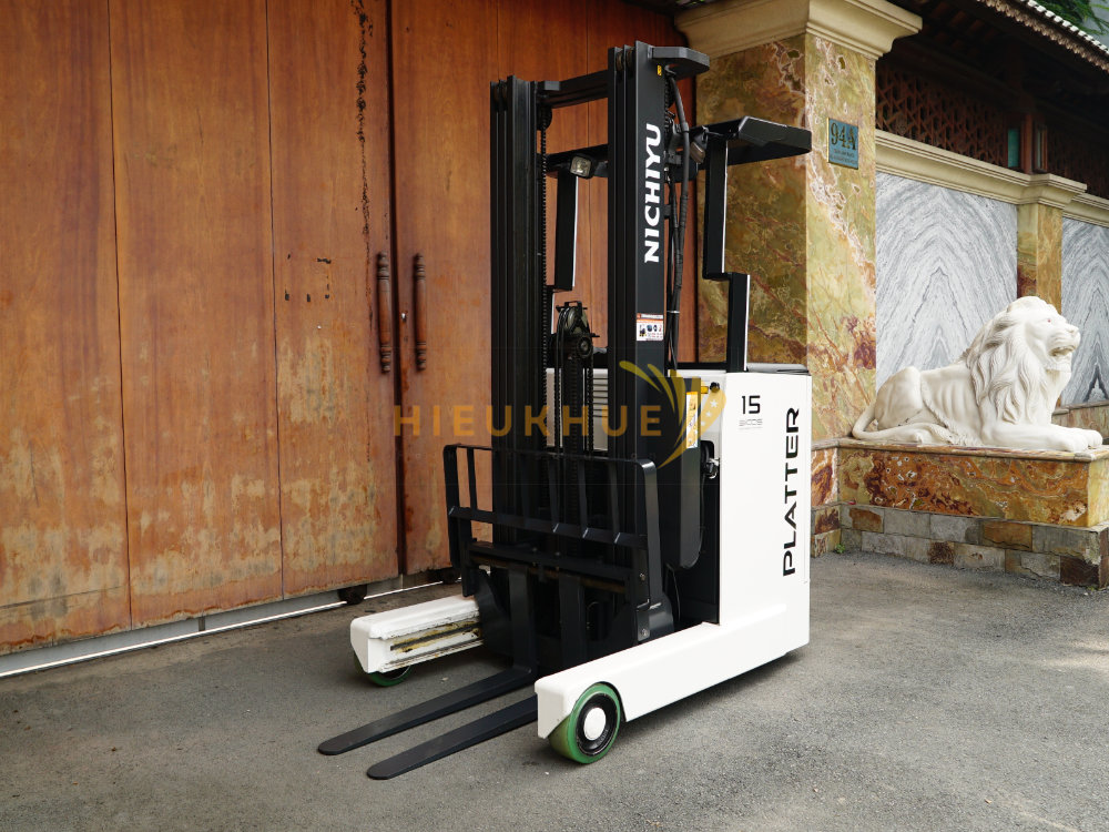 Xe nâng điện đứng lái NICHIYU FBRMW15-85B-550MCS