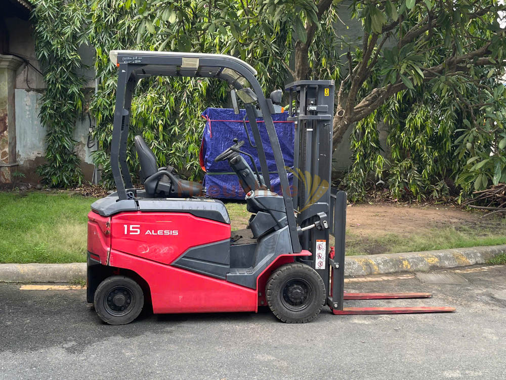 Xe nâng điện ngồi lái NICHIYU FB15PN-80B-300 năm 2022, nâng cao 3m