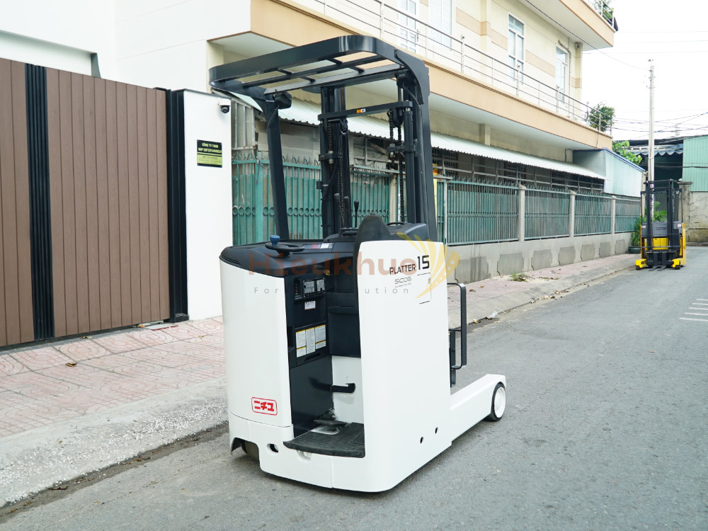 Xe nâng điện đứng lái NICHIYU FBRM15-80-350