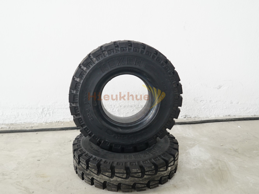 Lốp đặc xe nâng hiệu NEXEN SOLID PRO MTP size 500-8 Hàn Quốc