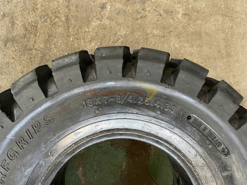 Lốp đặc xe nâng hiệu PHOENIX size 18x7-8 thương hiệu Thái Lan