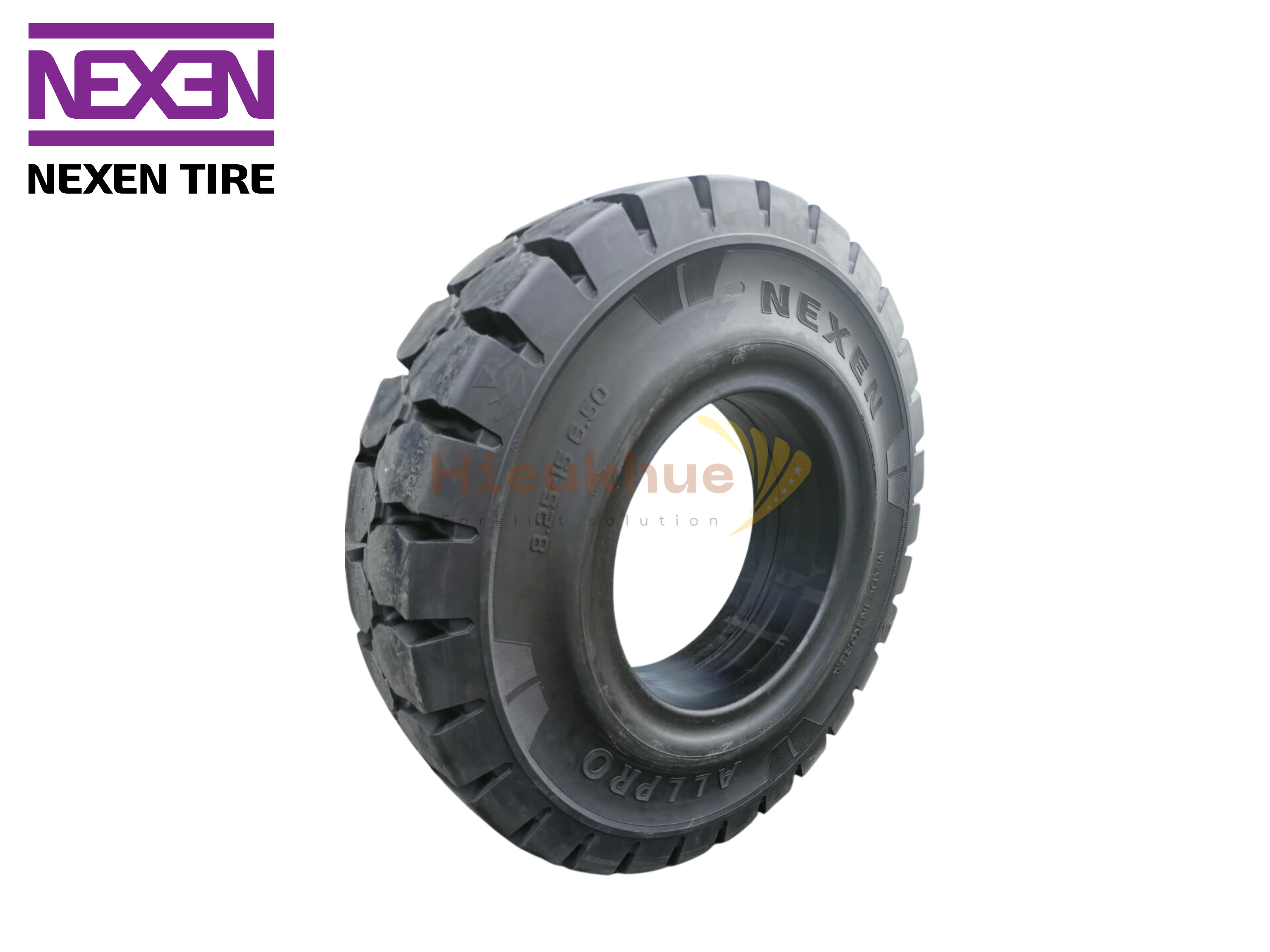 Lốp đặc xe nâng hiệu NEXEN ALL PRO size 825-15 Hàn Quốc