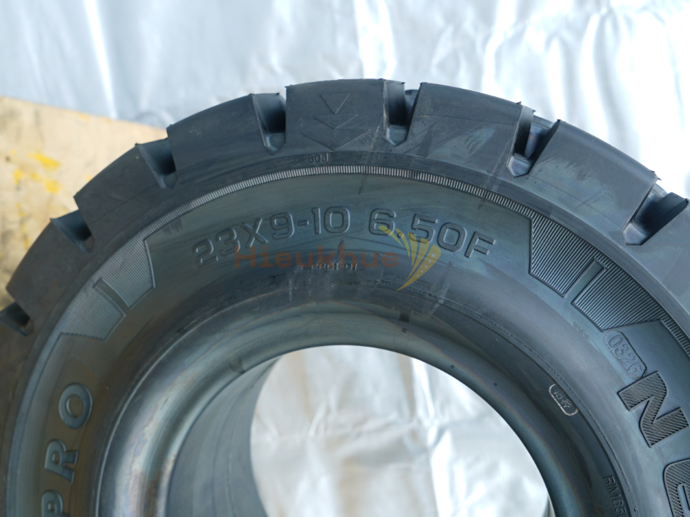 Lốp đặc xe nâng hiệu NEXEN ALL PRO size 23x9-10 Hàn Quốc