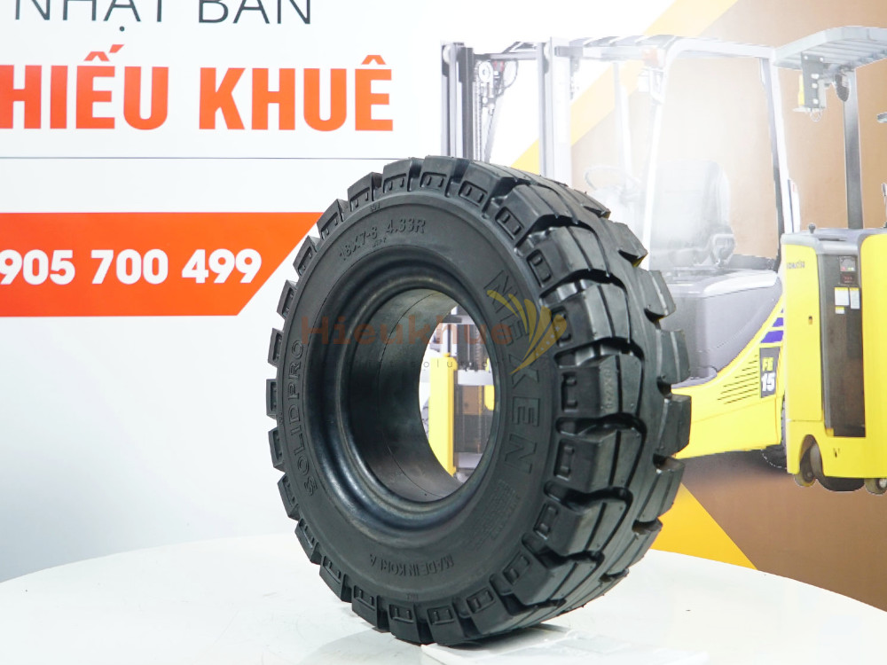 Lốp đặc xe nâng hiệu NEXEN SOLID PRO MTP size 18x7-8 Hàn Quốc