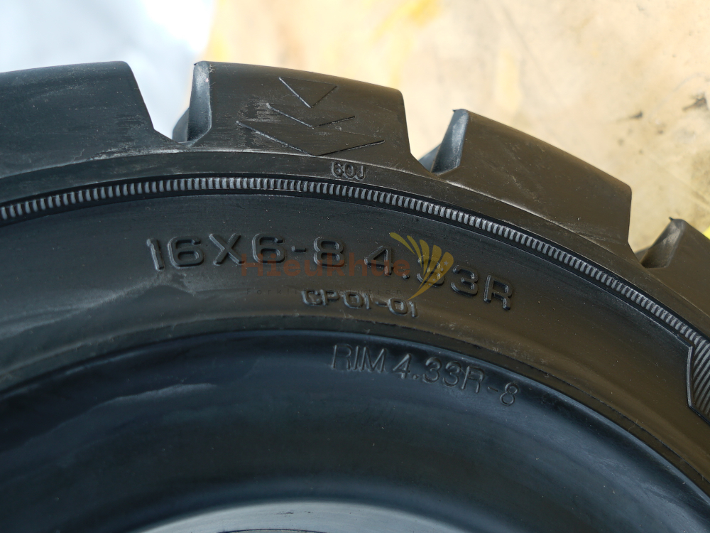 Lốp đặc xe nâng hiệu NEXEN ALL PRO size 16x6-8 Hàn Quốc
