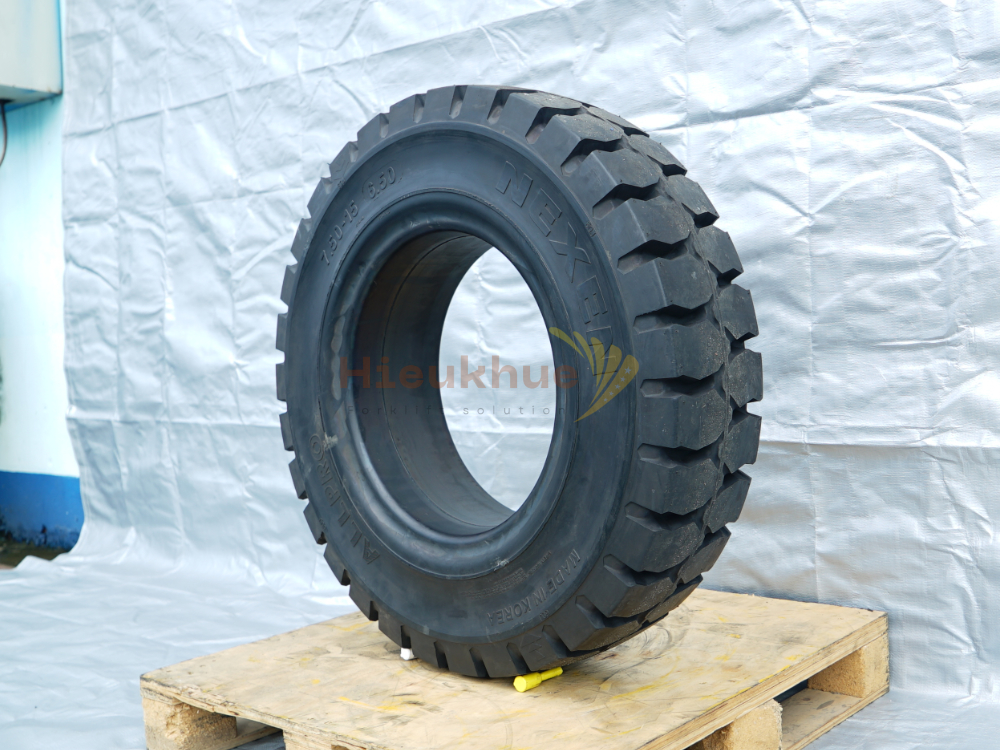 Lốp đặc xe nâng hiệu NEXEN ALL PRO size 750-15 Hàn Quốc